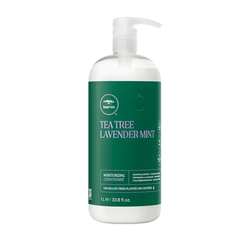 Conditionneur Hydratant Tea Tree Lavande Menthe – Démêlage Doux pour Cheveux Secs