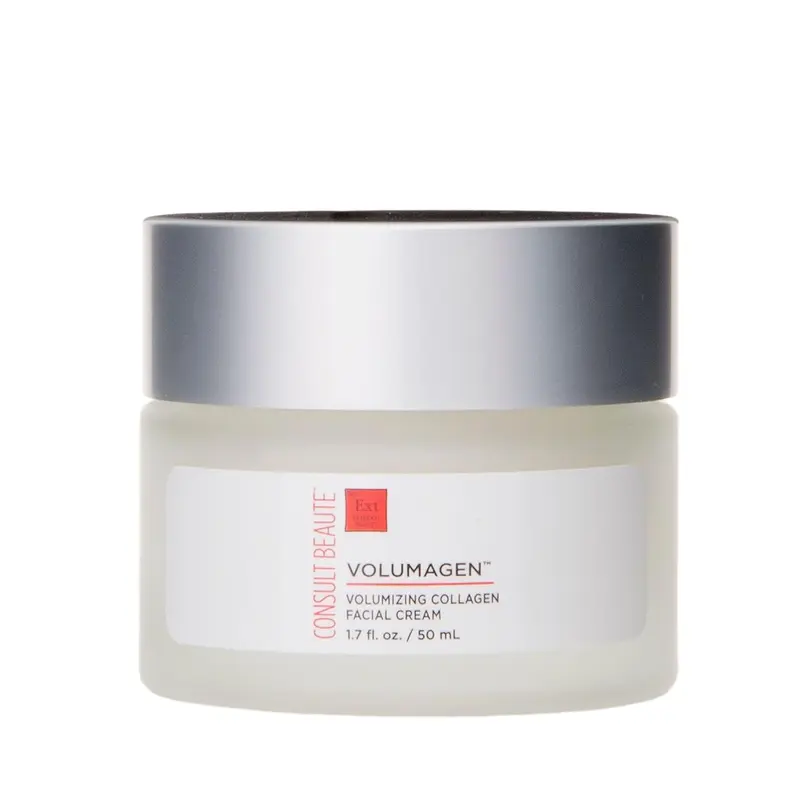 Consult Beaute VOLUMAGEN Crème Collagène Visage avec Acide Hyaluronique – Hydratation, Élasticité et Douceur | 1,7 oz