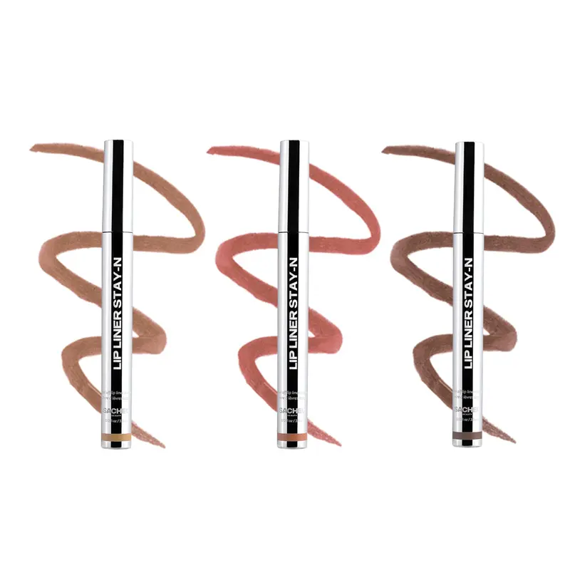 Core Bundle Sacheu Crayon Contour Lèvres Stay-N – Teinte Pelable longue tenue sans transfert, acide hyaluronique & vitamine E, végan & sans cruauté