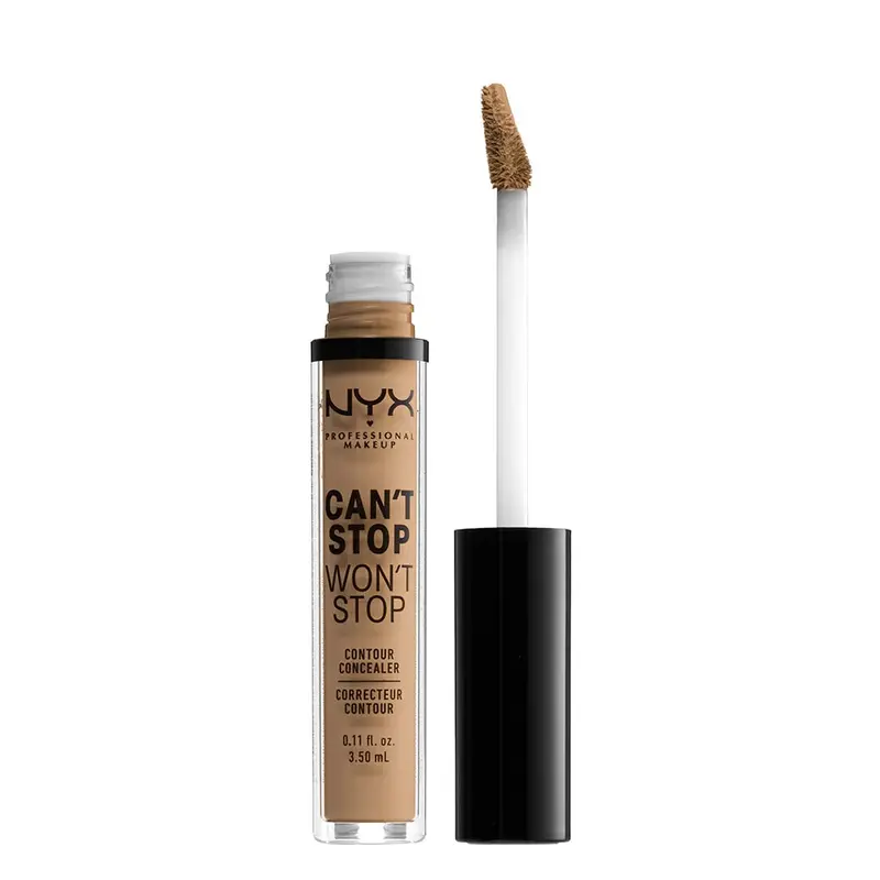 Correcteur de contour NYX – Fini mat longue tenue 24 h, teinte Caramel