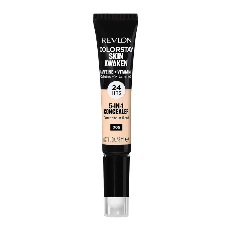 Correcteur Revlon ColorStay Skin Awaken 5-en-1 – léger, longue tenue, caféine et vitamine C – 005 Fair