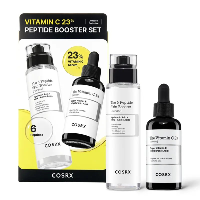 COSRX Coffret Booster Vitamine C 23% et Peptide – Édition Amazon Exclusif