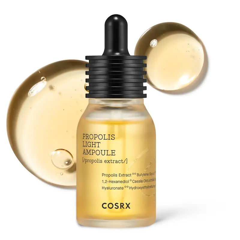 COSRX Propolis Ampoule – Sérum hydratant pour le visage, 73,5% extrait de propolis, 30 ml