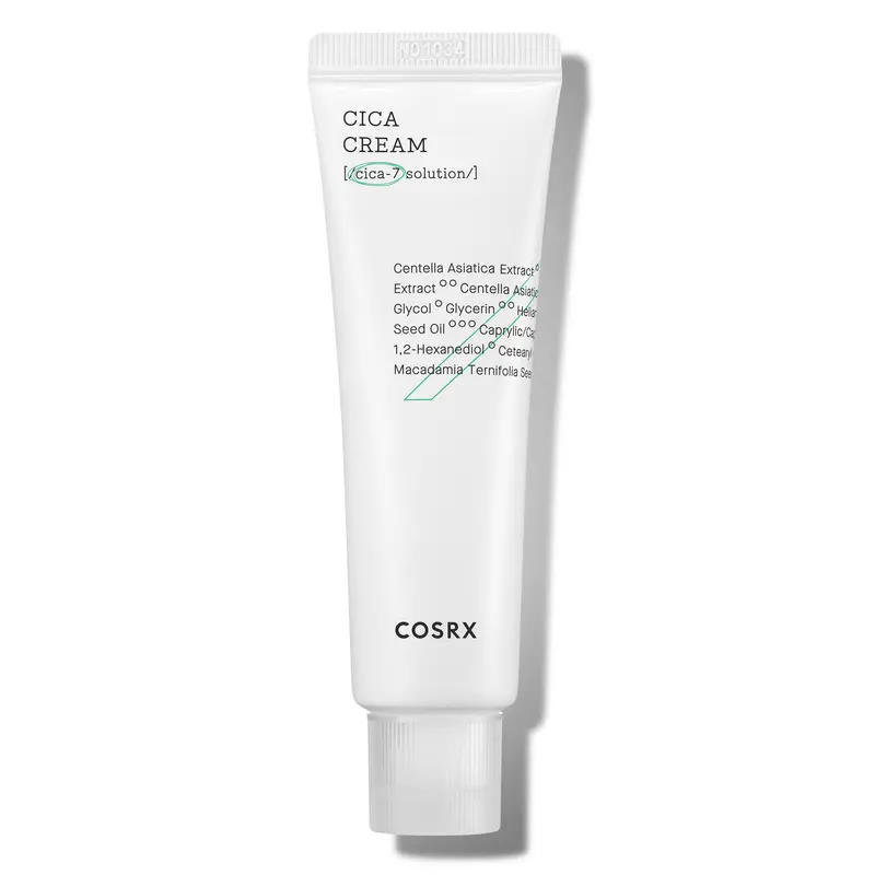 COSRX Pure Fit Cica Crème – Centella 50 ml pour peaux sensibles et sujettes à l'acné | Non testé sur les animaux | Soin coréen