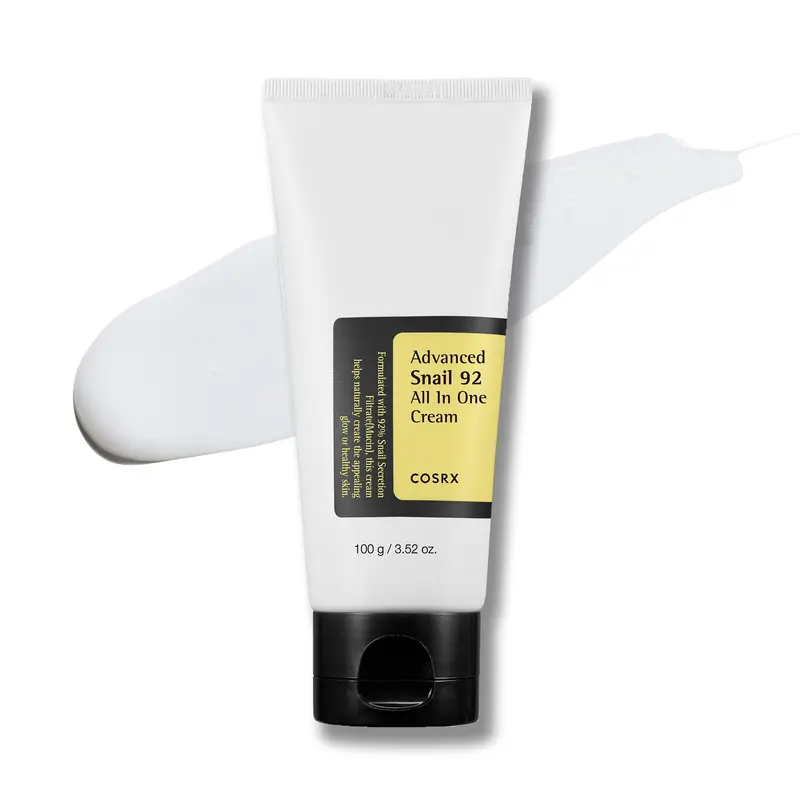 COSRX Snail Mucin 92% Gel Crème Hydratant Quotidien – Peaux Sèches et Sensibles