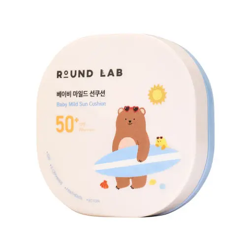 Coussin solaire doux Round Lab Baby SPF50+ PA++++ 16 g