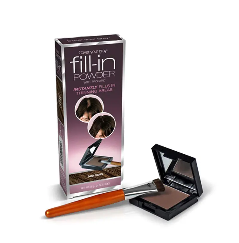 Cover Your Gray Fill In Powder – Brun Foncé | Retouche Cheveux Fine