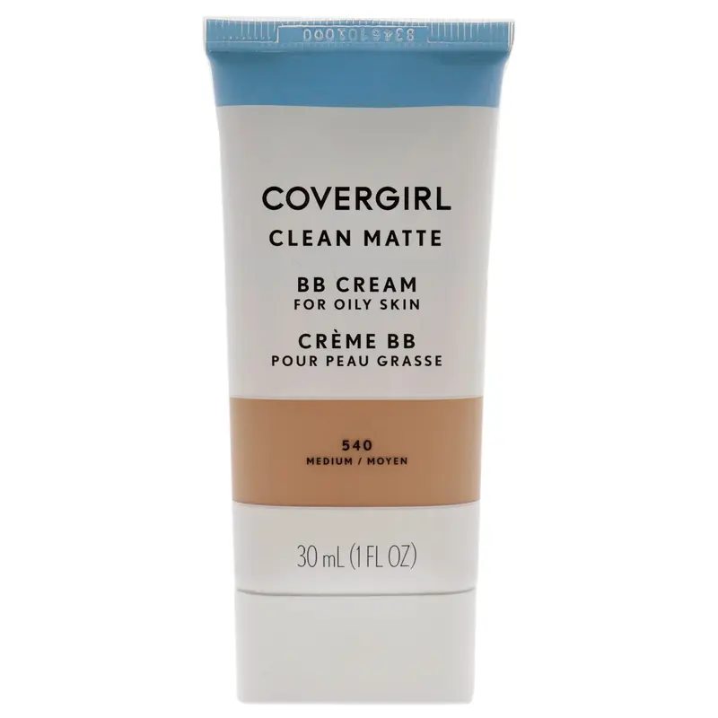 COVERGIRL Clean Matte BB Cream – Sans huile, tenue longue, peau sensible, légère, non testé sur les animaux