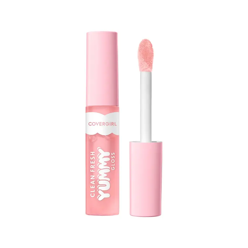 COVERGIRL Gloss à lèvres frais et savoureux – Hydratant, Non collant, Acide Hyaluronique, Brillance glassy, 0,33 oz