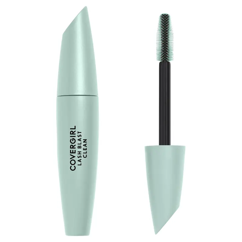 CoverGirl Lash Blast Clean Volume Mascara – Formule végan, Volume 10x, Sans parabènes ni sulfates — Noir Marron