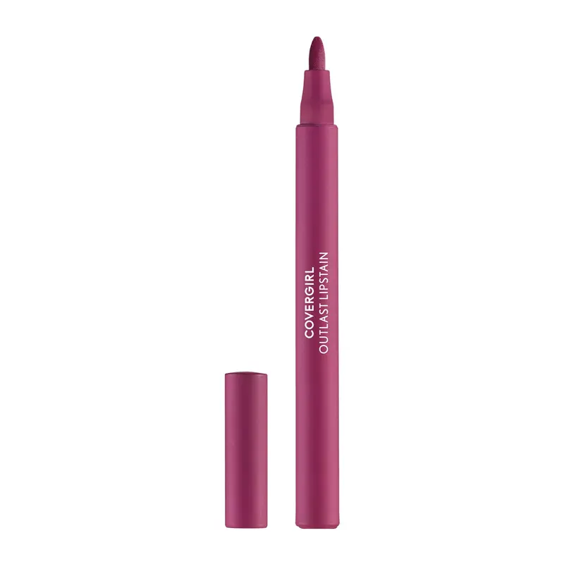 CoverGirl Outlast LipStain Jazzberry – lipstain vegan sans transfert, fini satin, 0,06 oz