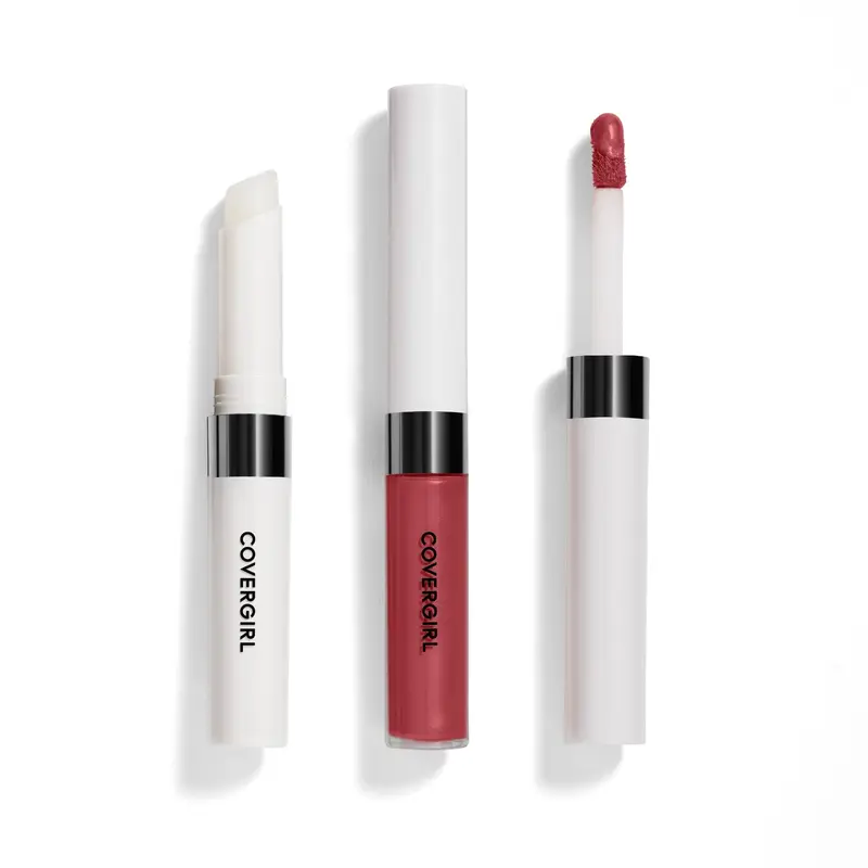 COVERGIRL Outlast Rouge à Lèvres avec Topcoat – 542 Brazen Raisin, couleur longue durée