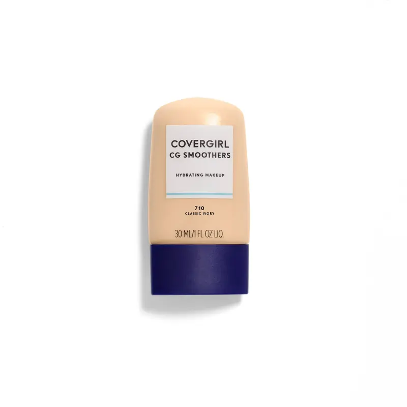 COVERGIRL Smoothers Hydratant Maquillage – Teinte Ivoire Classique, 1 oz – Hydratation 11h