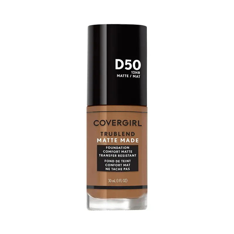 COVERGIRL TruBlend Matte Made Fond de Teint Liquide – Doré Profond, 30 ml (1 flacon)