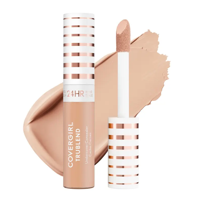 COVERGIRL TruBlend Undercover Concealer – couvrance complète, fini mat, 24 heures – teinte L400 ivoire classique (L'emballage peut varier)