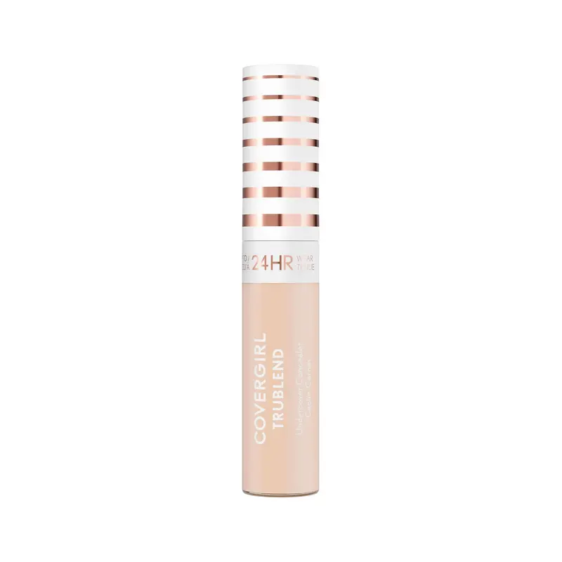 COVERGIRL TruBlend Undercover Concealer – Couvrance complète, Fini mat, Tenue 24 heures, Teinte L100 Fair Porcelain