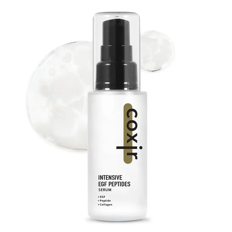 coxir Sérum intensif EGF et peptides – Raffermissant et hydratant pour le visage, formule coréenne