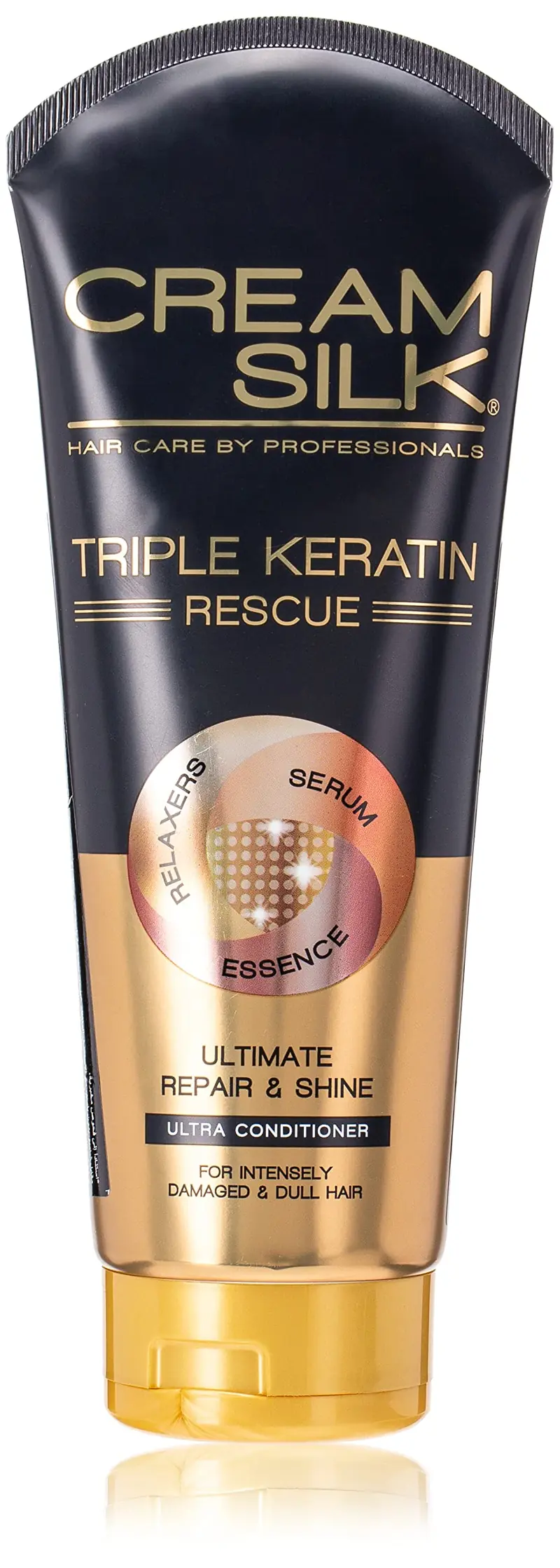 Cream Silk Triple Keratin Rescue