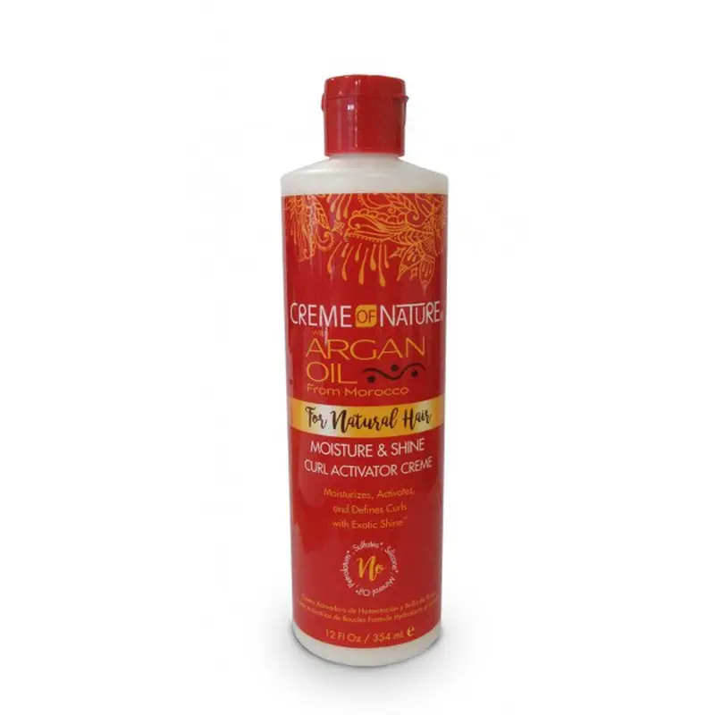 Crème Activatrice de Boucles à l’Huile d’Argan du Maroc – Cream of Nature