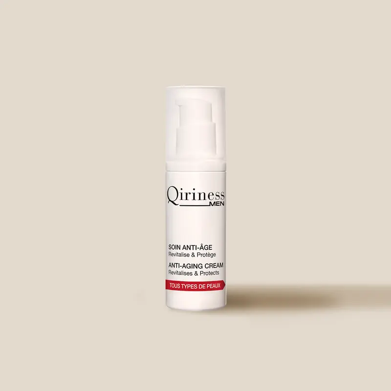 Crème Anti-Âge Homme - Acide Hyaluronique & Niacinamide