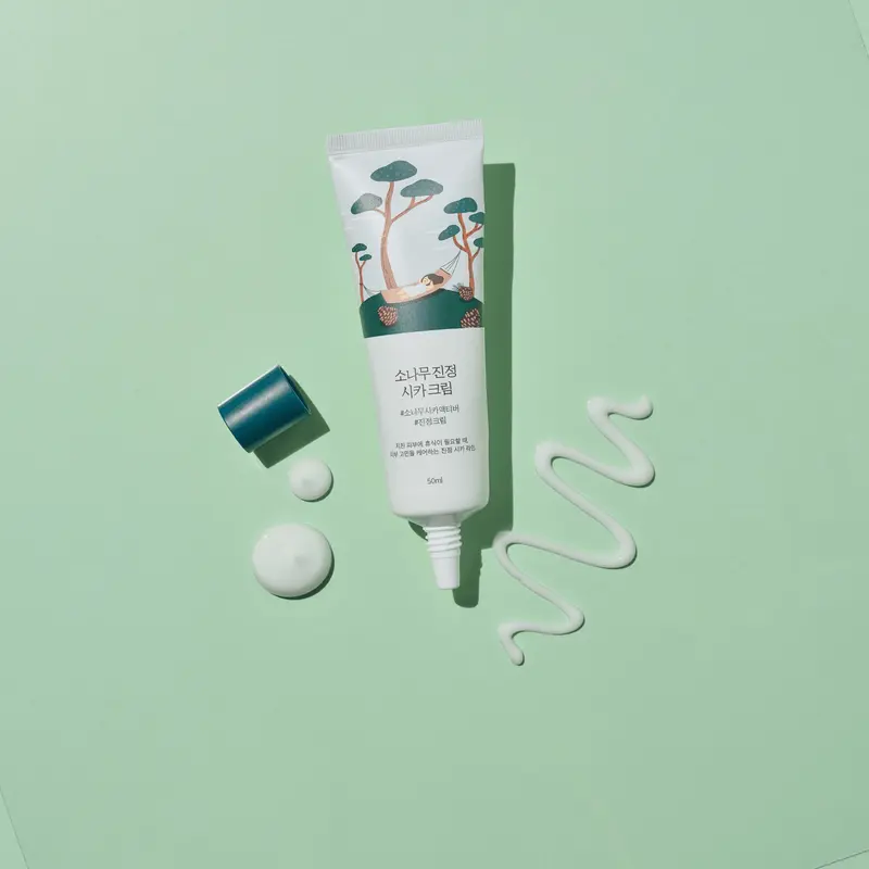 Crème apaisante à la cica et au pin de Labrador rond 50 ml