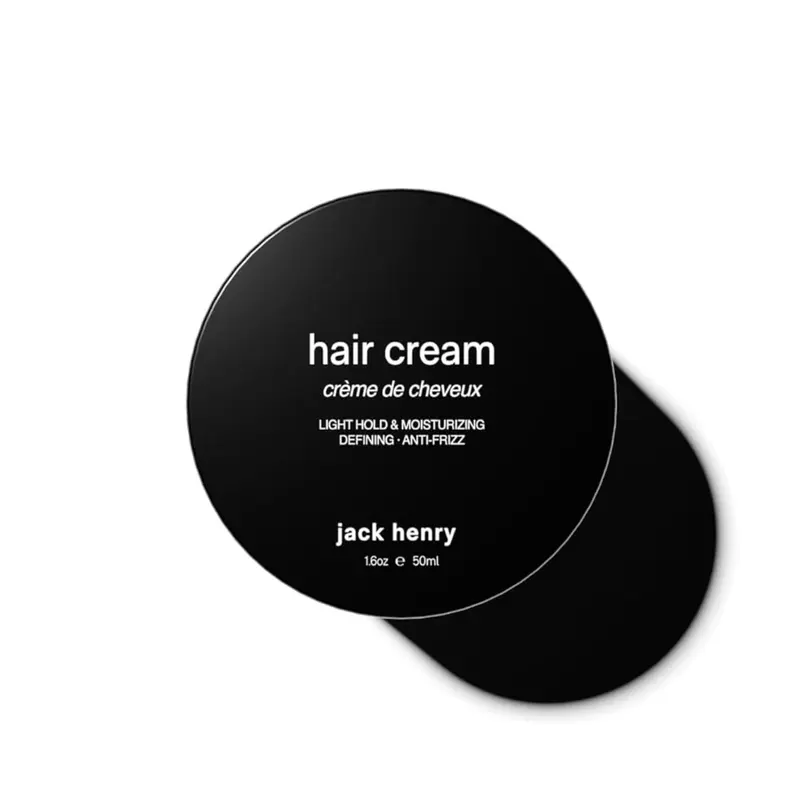 Crème coiffante Jack Henry pour hommes et femmes — tenue légère et brillance subtile pour tous types de cheveux