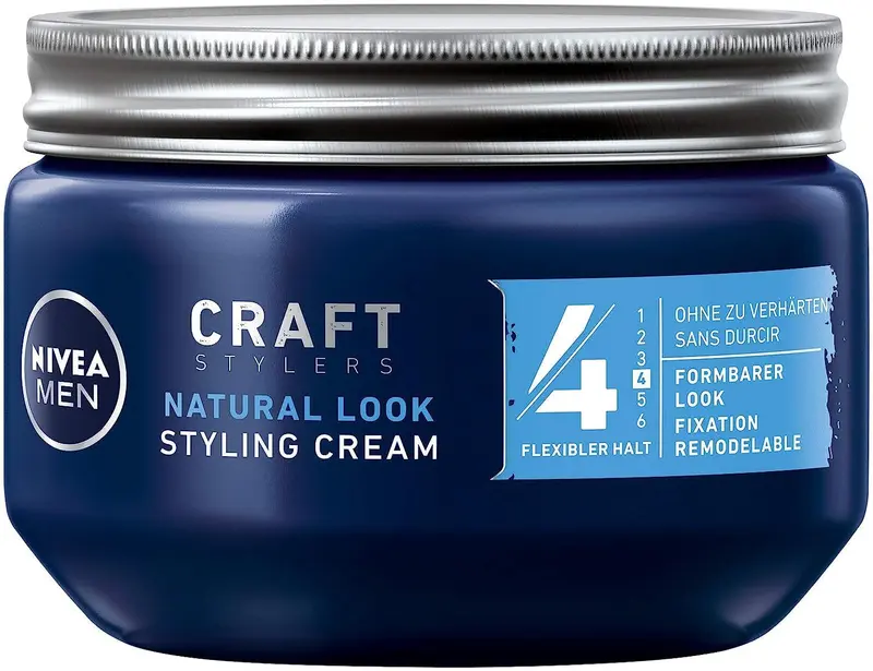 Crème coiffante NIVEA MEN – 150 ml, tenue légère et naturelle