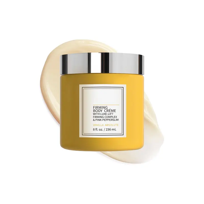 Crème Corps Hydratante et Raffermissante New Champagne – Hydratation et Douceur pour Bras, Jambes, Ventre et Cou – Jour et Nuit – 1 Flacon (Vanille, 236 ml)