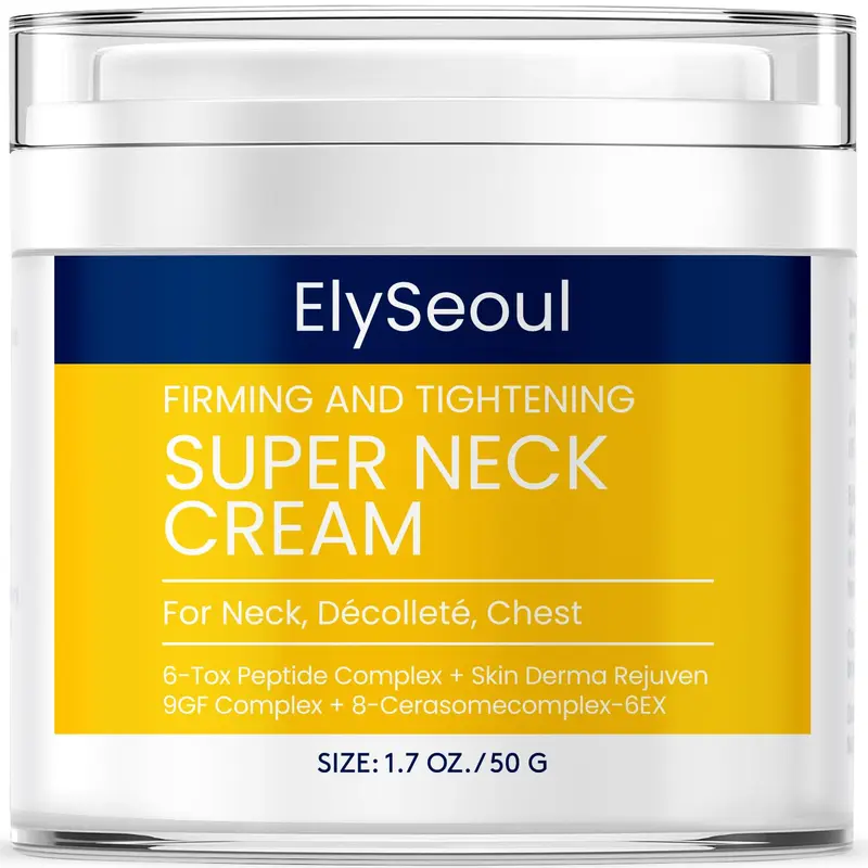 Crème Cou ElySeoul – Raffermissante et Tenseur pour le Cou et le Décolleté