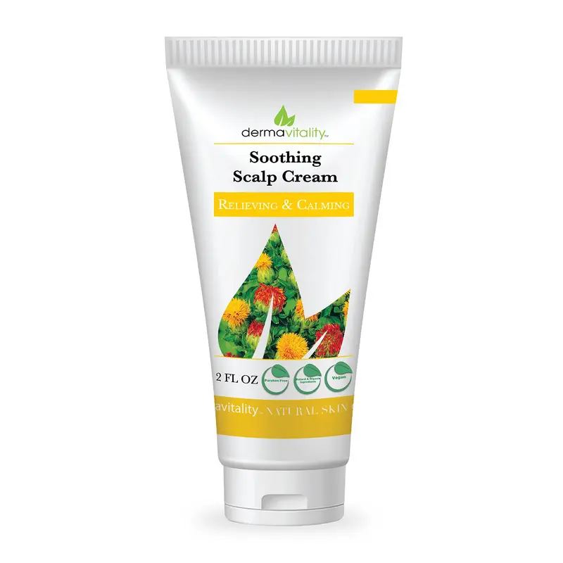 Crème Dermavitality apaisante et hydratante pour cuir chevelu – biologique, 2 onces | UltimateVitality