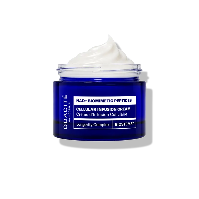 Crème d’Infusion Cellulaire  • NAD+ Peptides Biomimétiques