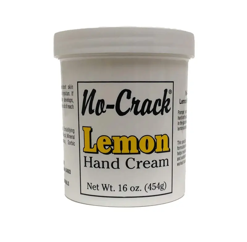 Crème Mains Citron Liphontcta Sans Fissures – Non Grasse, Séchage Rapide, 16 oz