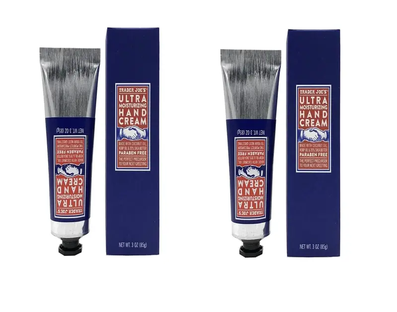 Crème mains ultra hydratante – Lot de 2 tubes, 20% karité, huile de chanvre et coco – sans parabènes