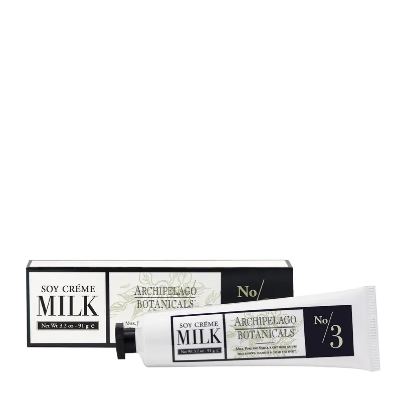 Crème pour les mains Archipelago Botanicals — Lait de soja, hydratation riche et légère, 90 ml