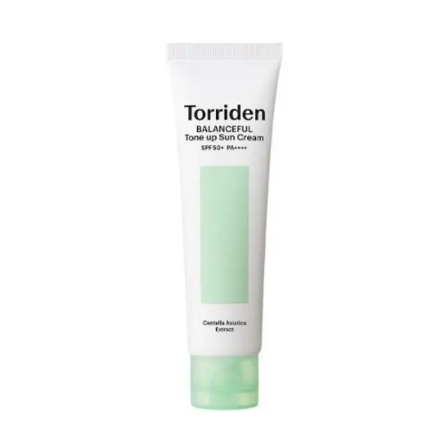 Crème solaire Torriden Balanceful Cica Tone Up 60ml (SPF 50+ PA++++)