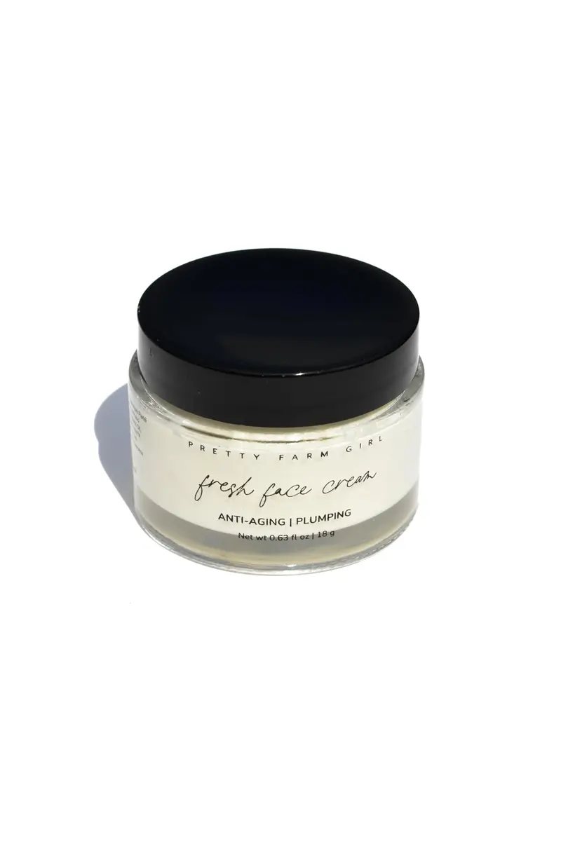 Crème visage au suif frais Pretty farm girl | Anti-âge et repulpante | Fait main