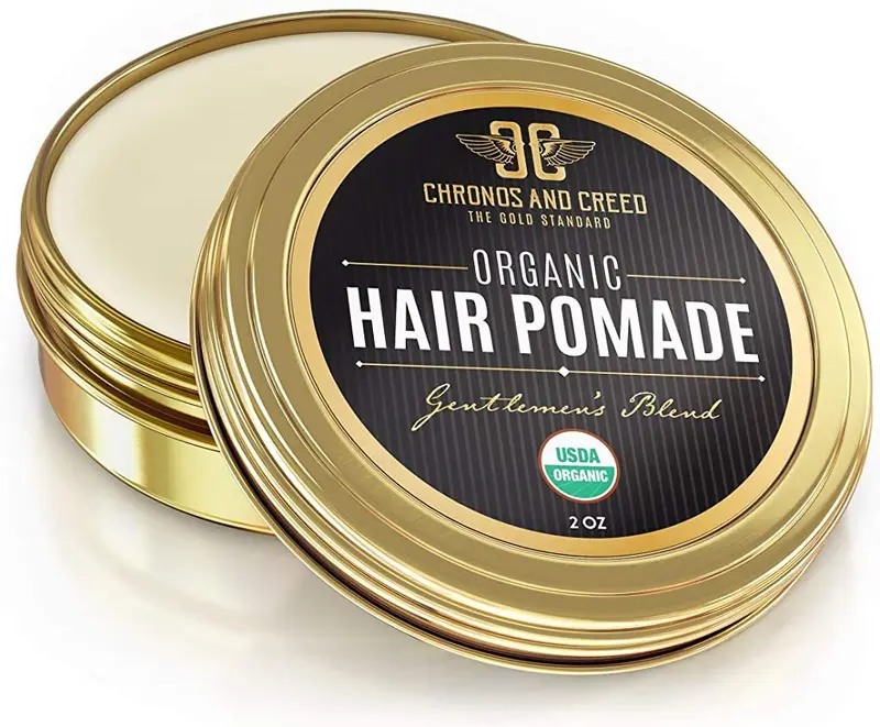 CRIUS COSMETICS Pomade Capillaire Bio pour Hommes – Chronos et Creed, Tenue Naturelle