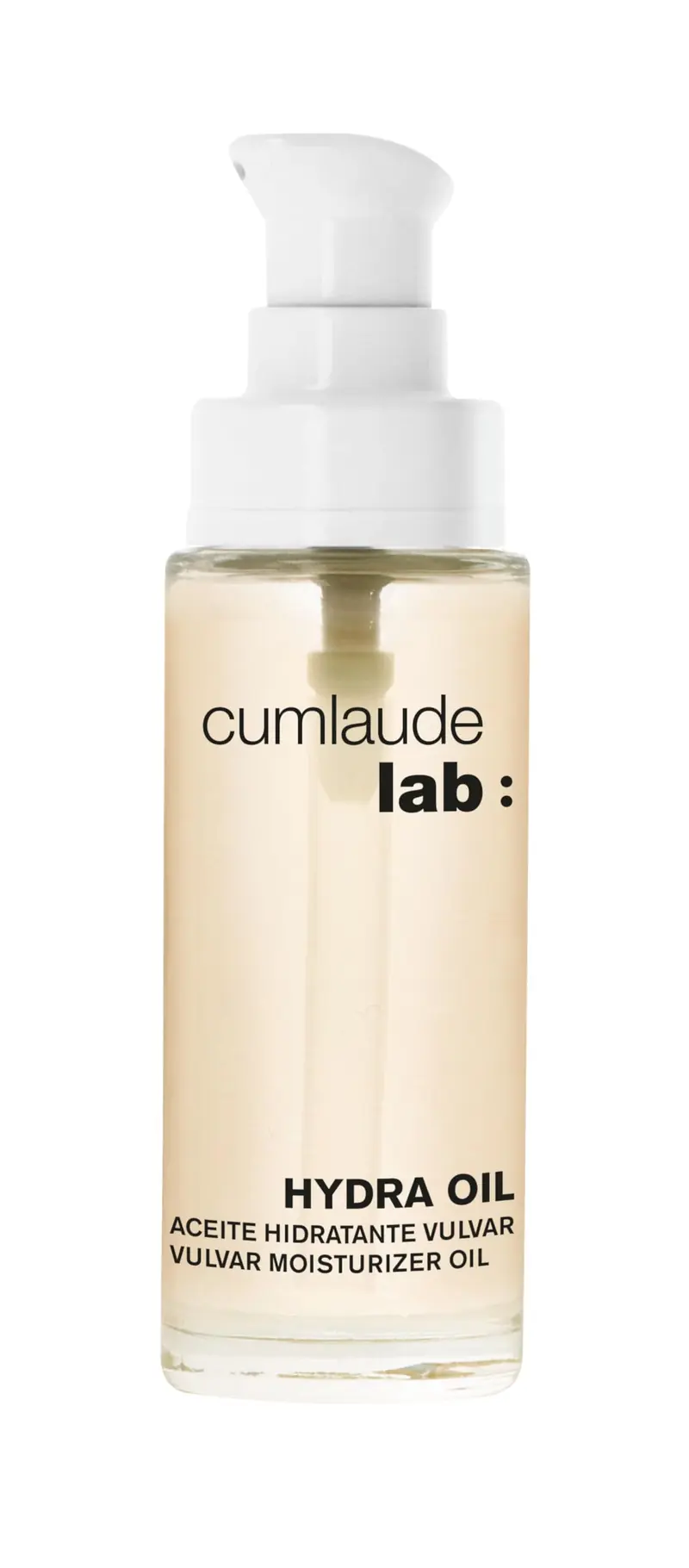 Cumlaude Lab Hydra Oil Vulvaire – Huile hydratante 100% naturelle, Rose Musquée, 30 ml