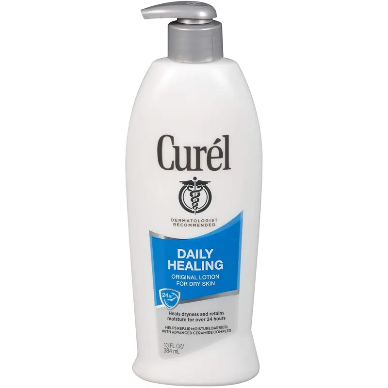 Curel Lotion Originale de Soin Quotidien – Hydratation pour Peau Sèche, Pack Duo 13 oz