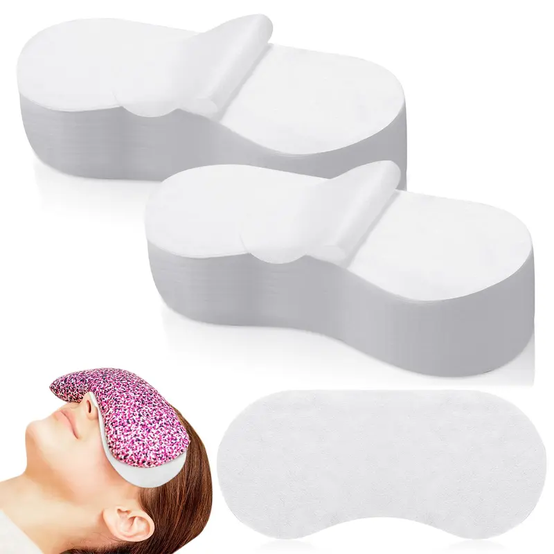 Cutecrop 300 Couvercles Yeux Jetables en Coton — Hygiène et Confort pour Spa et Salon