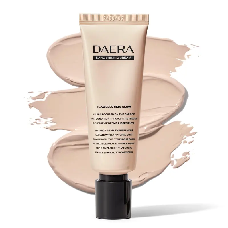 DAERA Kang Shining Crème BB Teint Neutre – Couvrance naturelle et Hydratante, Texture légère