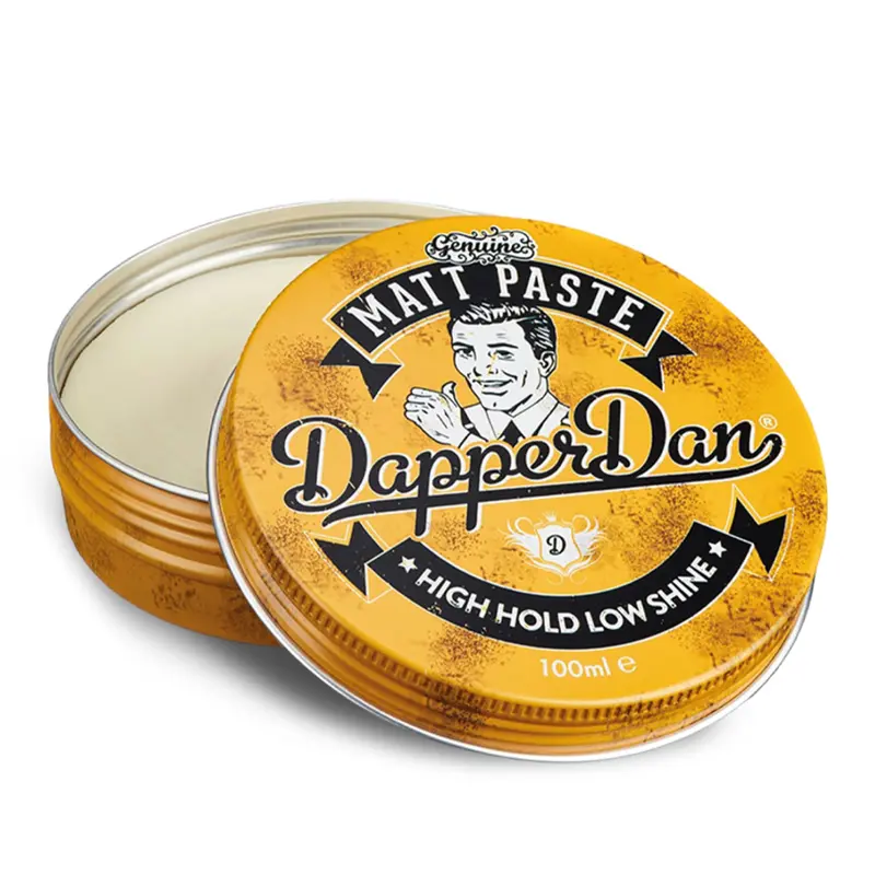Dapper Dan Matt Paste – Pâte coiffante homme, tenue mate et flexible, parfum vintage, 100 ml