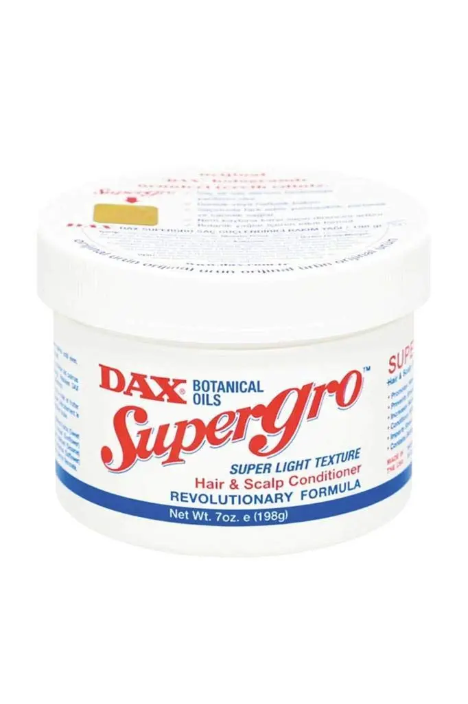 DAX Super Gro crème parfum frais – 7 oz, soin capillaire et cuir chevelu
