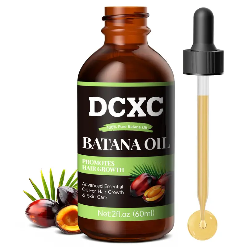 DCXC Huile Batana 100% Pure et Naturelle pour Cheveux – Brillance et Protection – 60ml