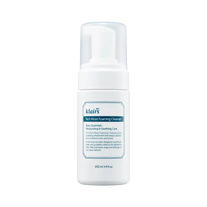 dear Klairs Rich Moist Foaming Cleanser