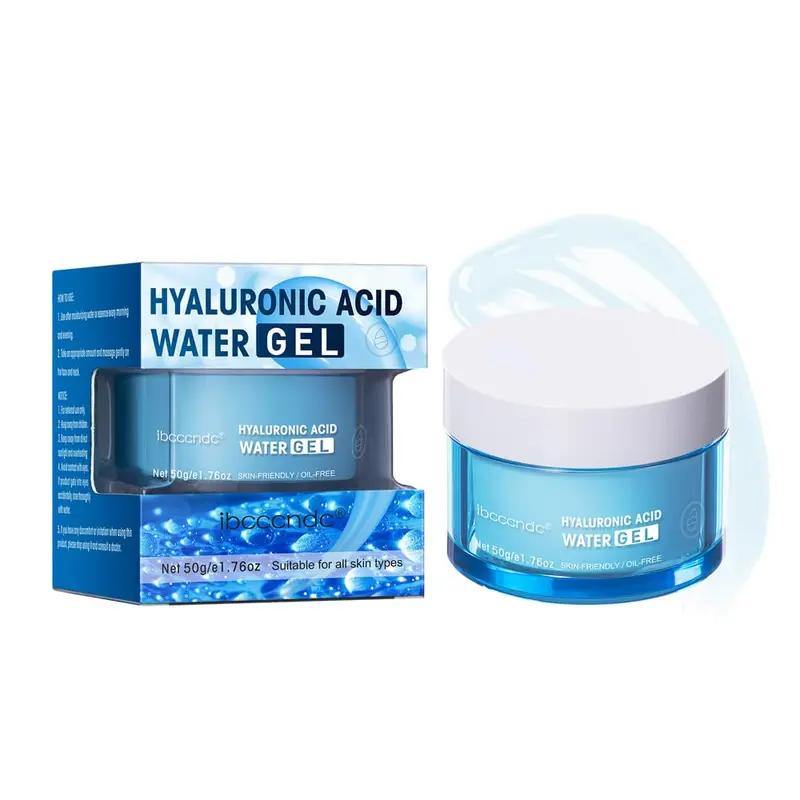DEERELF Hydro Boost Gel Hydratant a l'acide hyaluronique - Hydratation 24h Pour Peau Grasse (50 g)