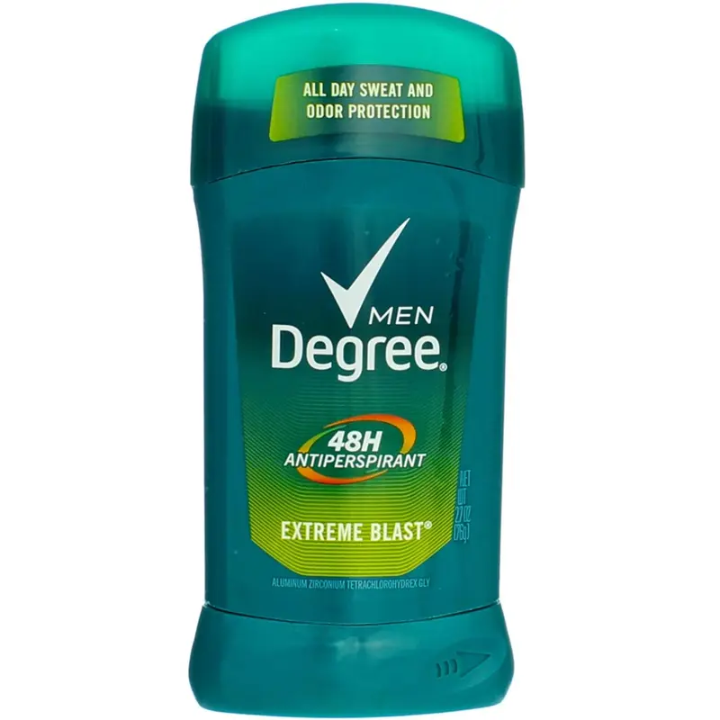 DEGREE Déodorant Anti-transpirant Homme Invisible Stick Explosion Extrême – 76 g, Lot de 6