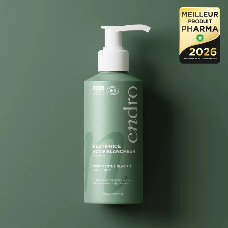Dentifrice Actif Blancheur - Goût Menthe Glaciale