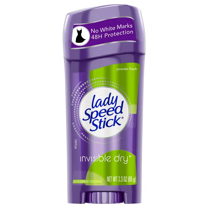 Déodorant Lady Speed Stick 65 ml – Poudre Fraîche Invisible et Séchage rapide (3 Pack)