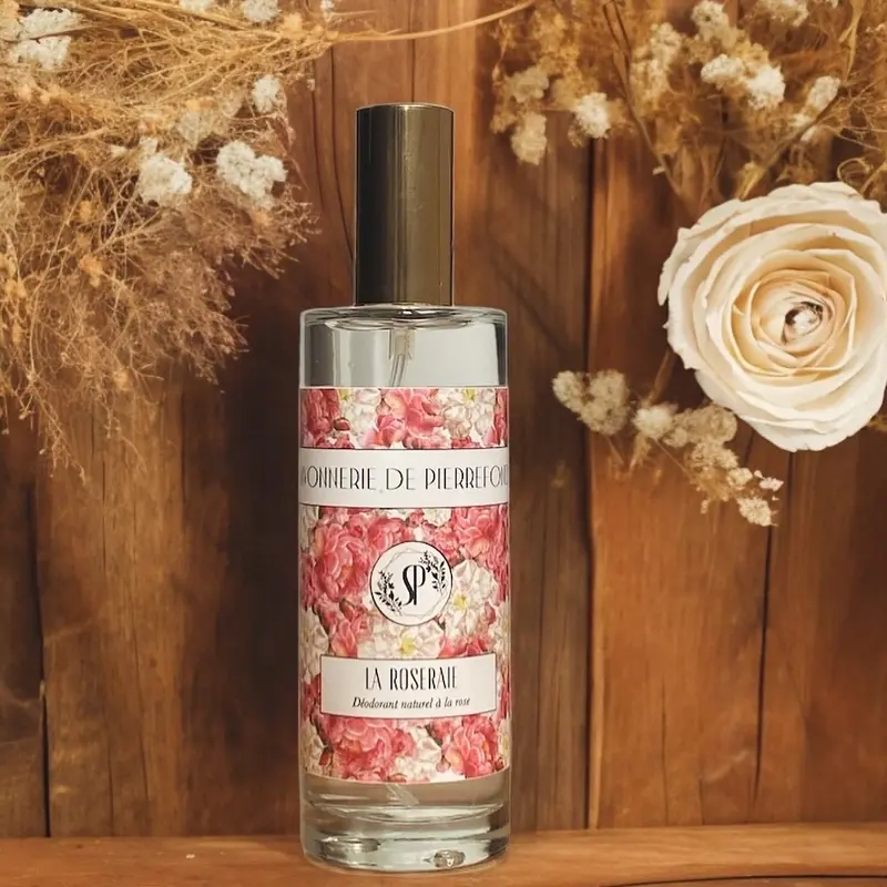 Déodorant Naturel "La Roseraie"